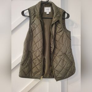 Old navy quilted vest - XS